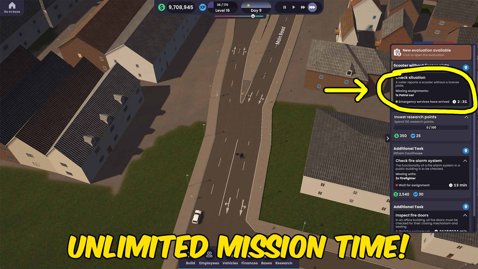 Infinite Mission Time